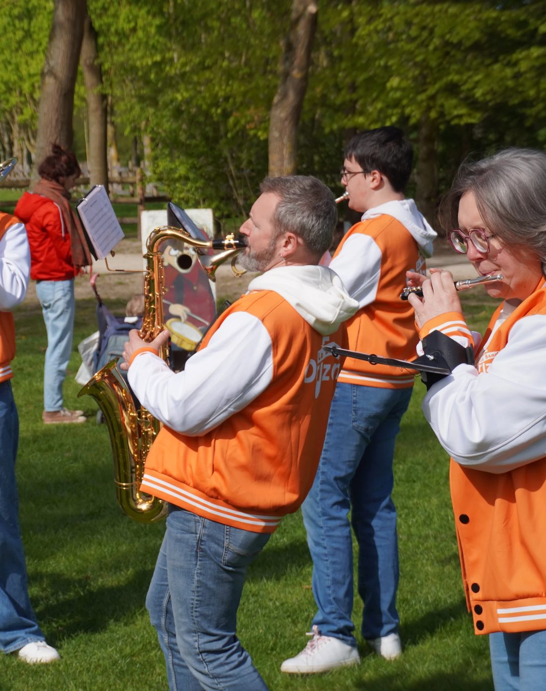 La Band' à Orizon en déambulation